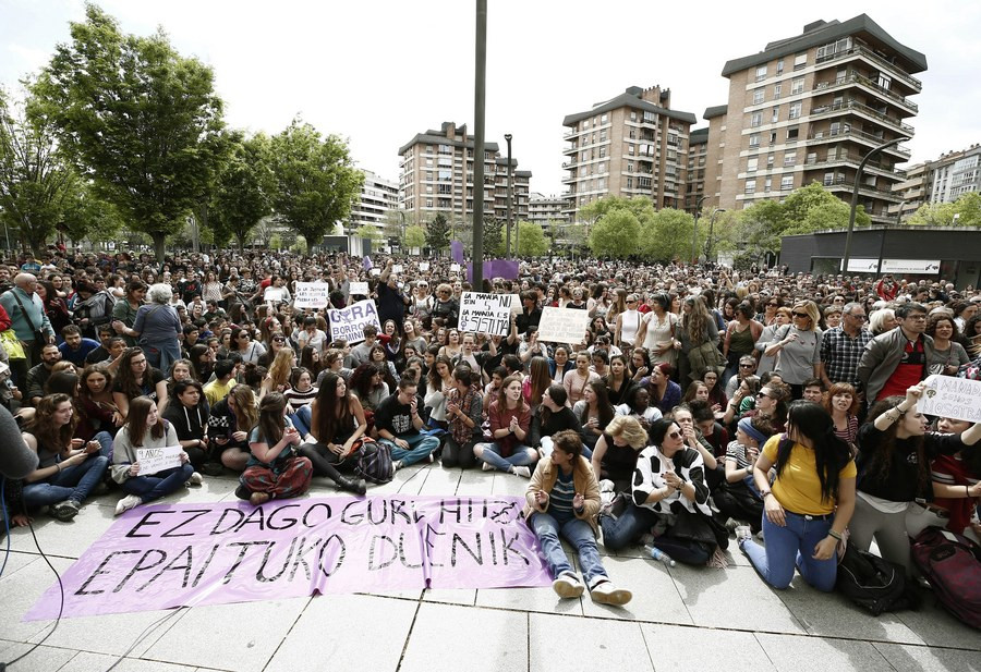Ισπανία: Έφεση ασκεί ο εισαγγελέας στην αθώωση των «5» για τον ομαδικό βιασμό