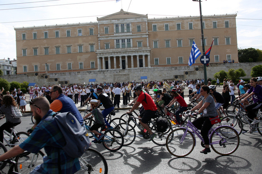 Κυκλοφοριακές ρυθμίσεις στο κέντρο της Αθήνας για τον «25ο Ποδηλατικό Γύρο»