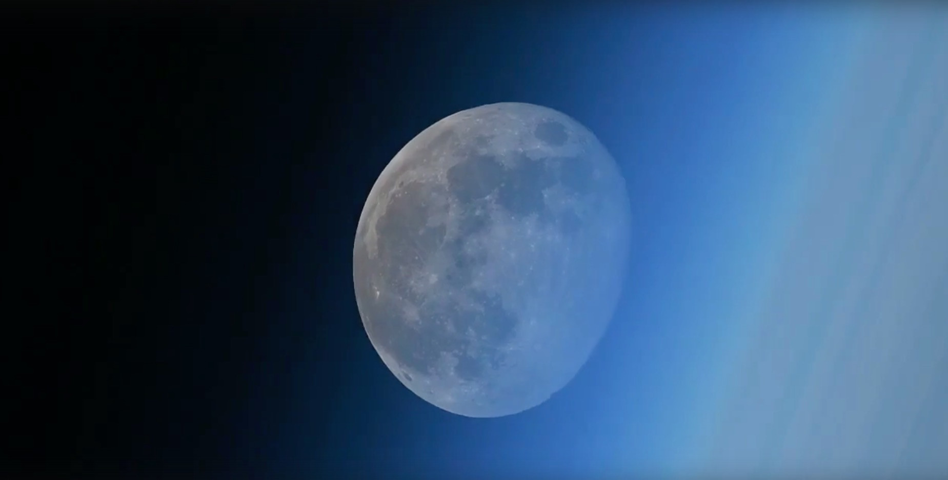 Η Σελήνη την ώρα «που χάνεται», από τον Διεθνή Διαστημικό Σταθμό [Βίντεο]
