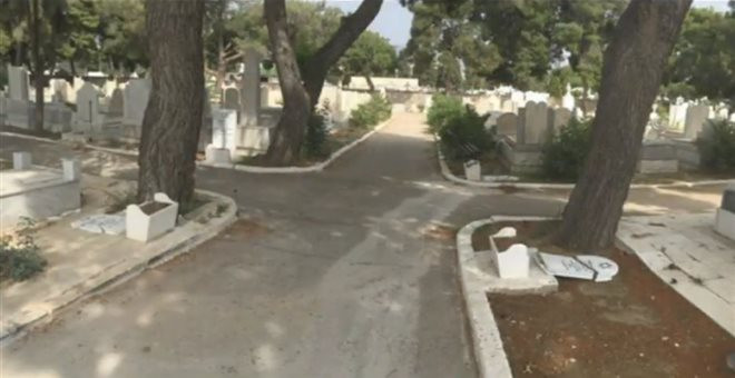 Βανδαλισμοί εβραϊκών τάφων στο Γ’ Νεκροταφείο