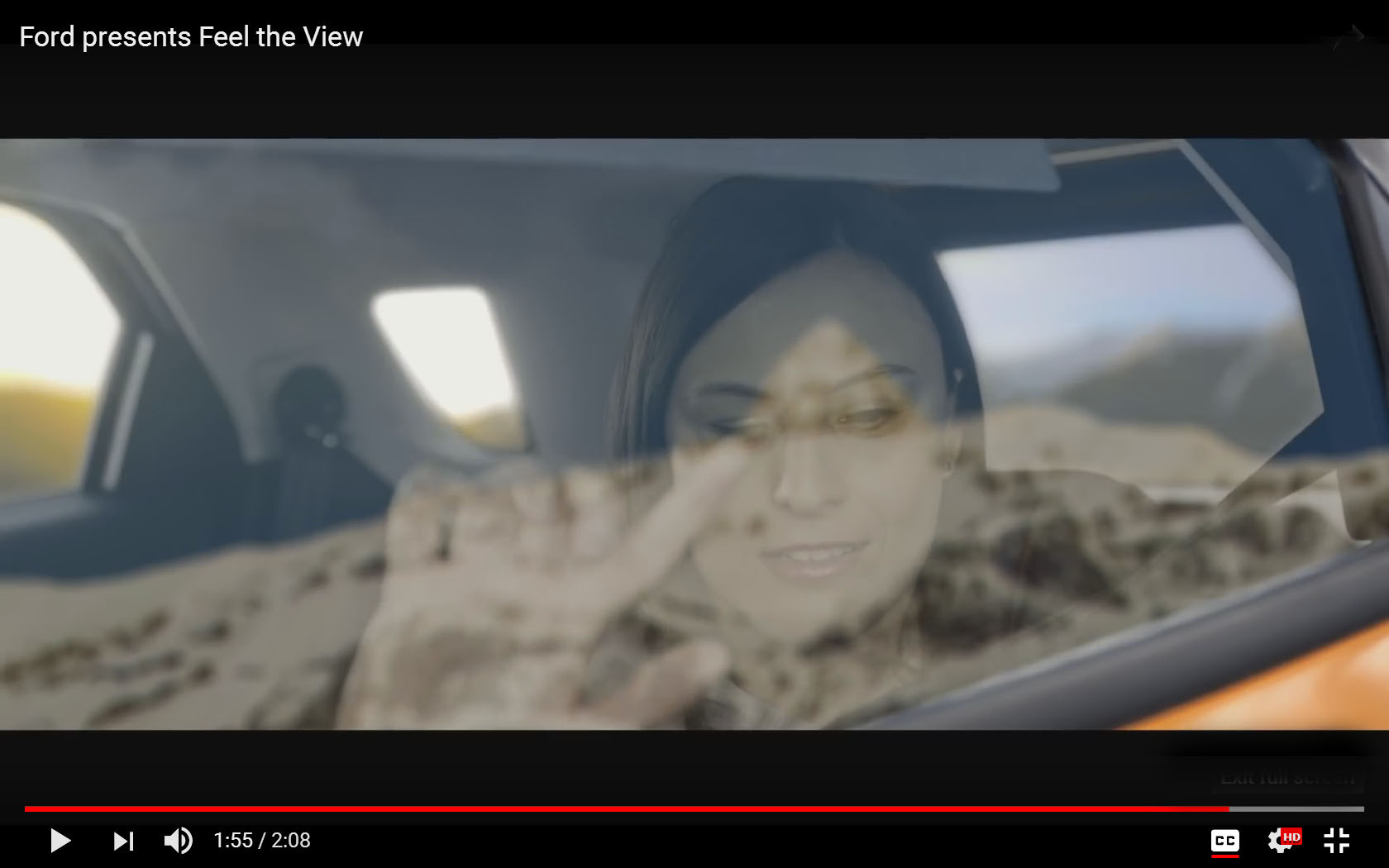 Οι τυφλοί «νιώθουν» τη θέα: το εξυπνο παράθυρο της Ford [video]