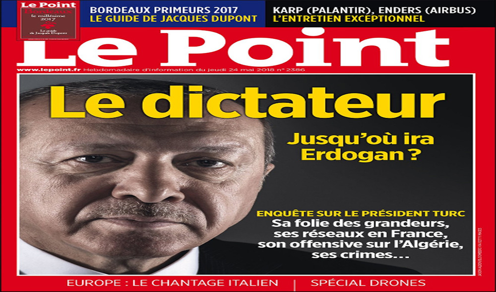Τουρκικοί τσαμπουκάδες «έκοψαν» το περιοδικό Le Point από περίπτερα της Γαλλίας