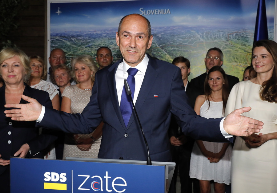Σλοβενία: Το ξενοφοβικό SDS του Γιάνεζ Γιάνσα νικητής των βουλευτικών εκλογών