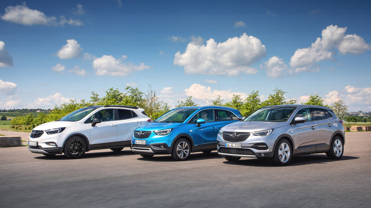 Opel X-Family: πολλαπλή – SUV – παρουσία