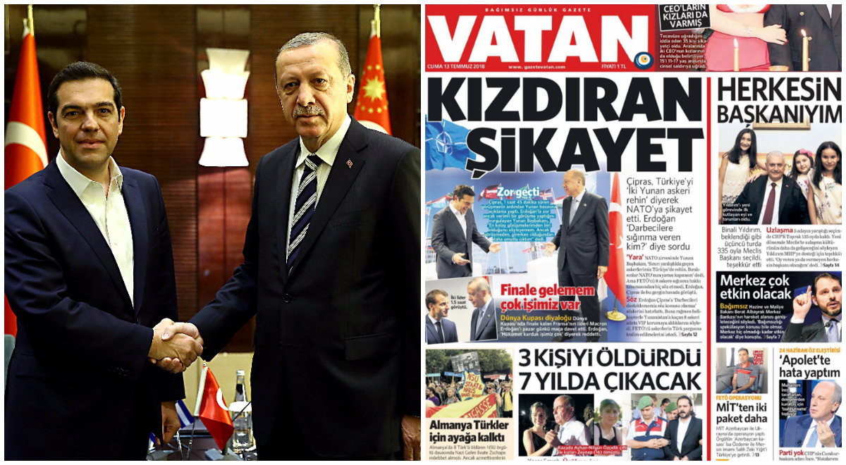 Τουρκικός Τύπος: Ο Τσίπρας εκνεύρισε τον Ερντογάν