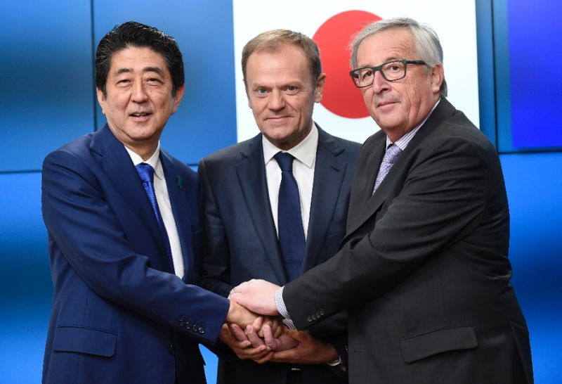 Η ΕΕ υπογράφει συμφωνία ελεύθερου εμπορίου με την Ιαπωνία