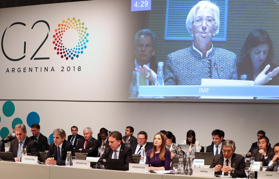 G20: Ο εμπορικός πόλεμος απειλεί την παγκόσμια ανάπτυξη