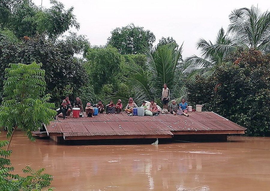 Εκατοντάδες αγνοούμενοι από κατάρρευση φράγματος στο Λάος