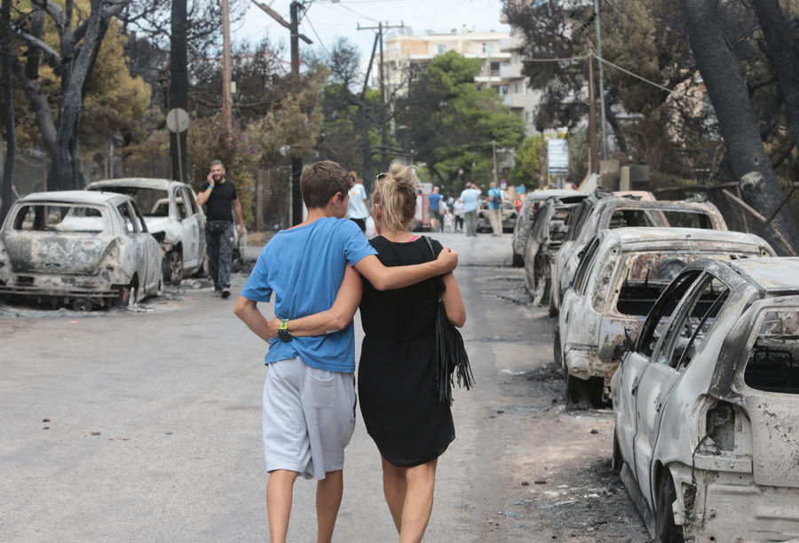 Μητέρα με το παιδί της εντοπίστηκαν απανθρακωμένοι