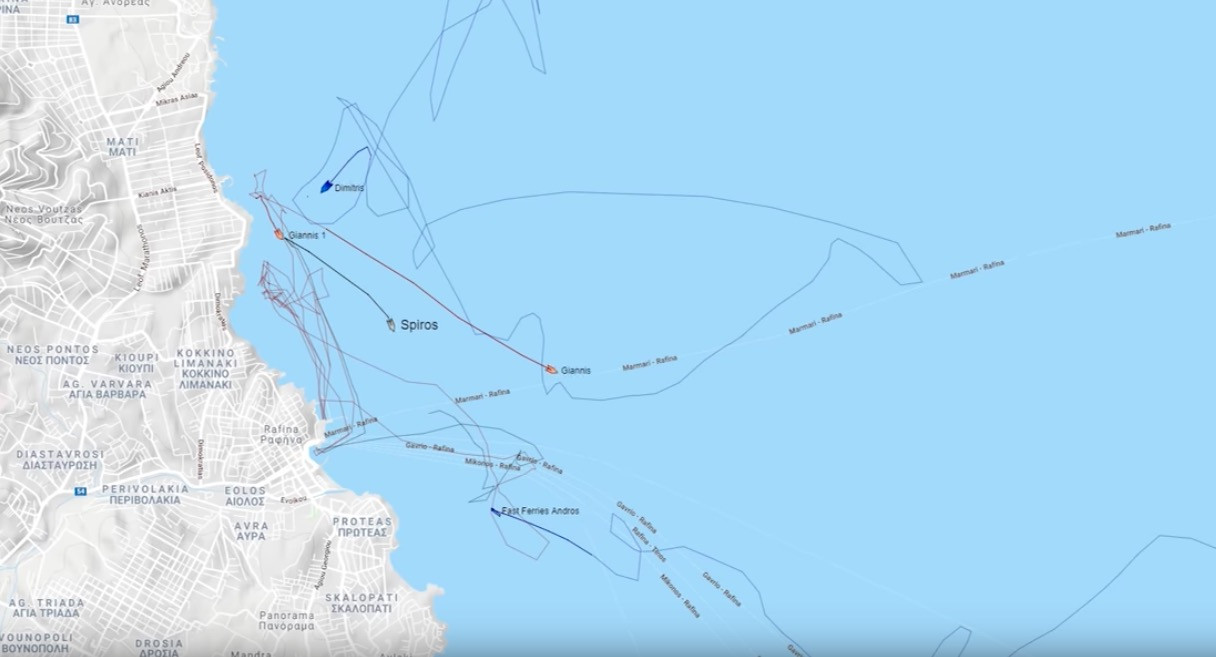 Πως τα σκάφη έδωσαν μάχη στην θάλασσα της Ραφήνας για επιζώντες [Βίντεο]