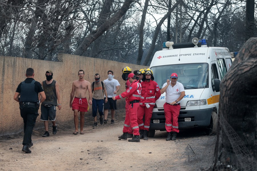 «Πολλά παιδιά» ανάμεσα στα θύματα της πυρκαγιάς