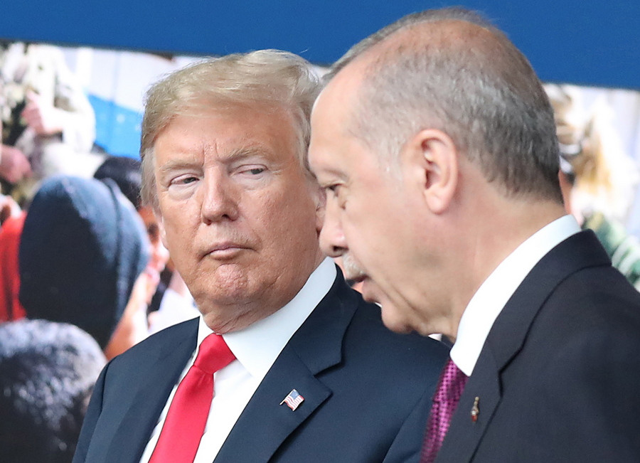 Η σύγκρουση Τραμπ – Ερντογάν γίνεται όλο και πιο επικίνδυνη