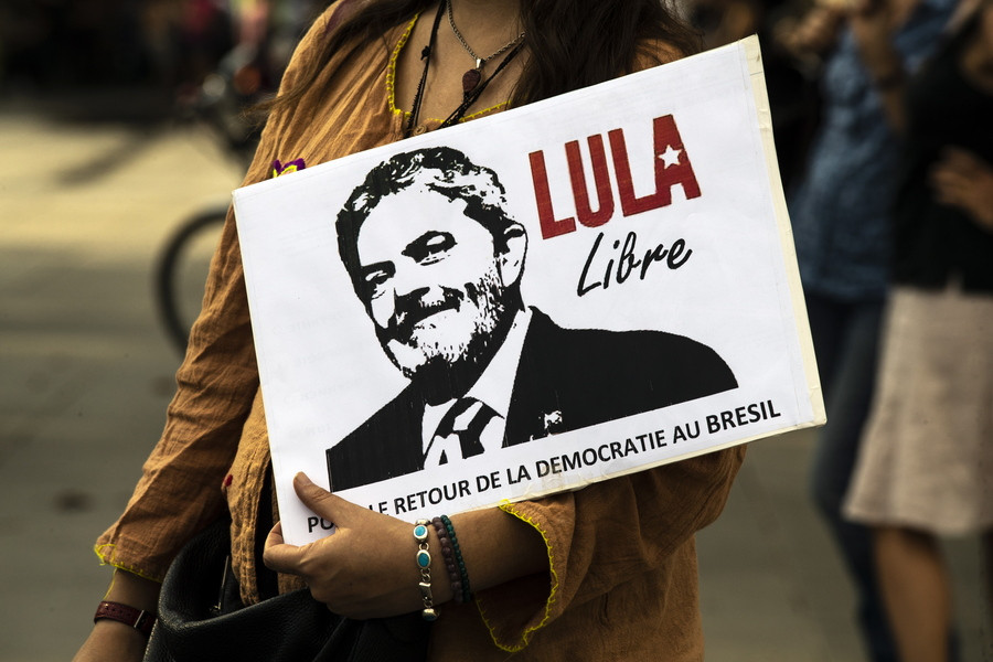 Άκυρη με δικαστική απόφαση η υποψηφιότητα Λούλα στις προεδρικές εκλογές