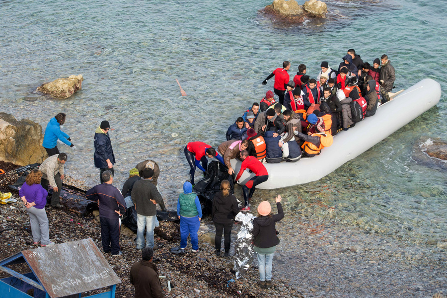 Βανδάλισαν το μνημείο για τους πρόσφυγες που χάθηκαν στο Αιγαίο στη Μυτιλήνη