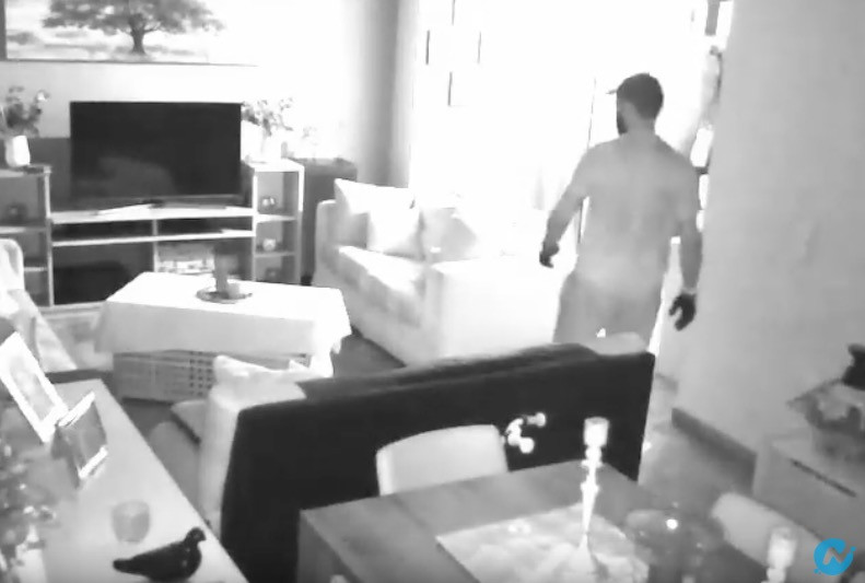 Βίντεο με την εισβολή διαρρηκτών σε σπίτι στον Άλιμο