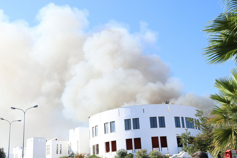 ‘Εσβησε η φωτιά στο Πανεπιστήμιο Κρήτης [Βίντεο]