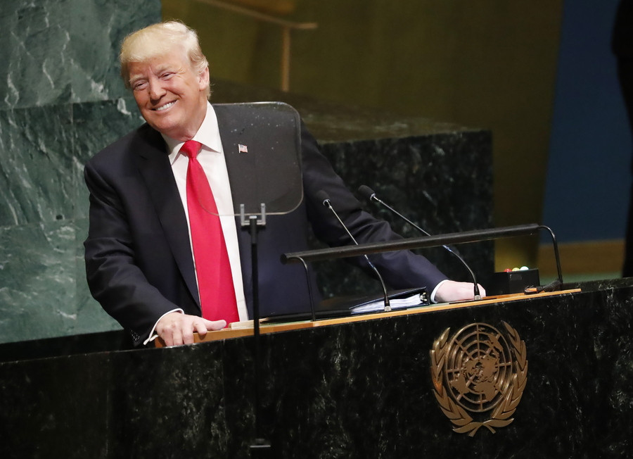 Πίσω από τα γέλια: Ο Ντόναλντ Τραμπ στον ΟΗΕ
