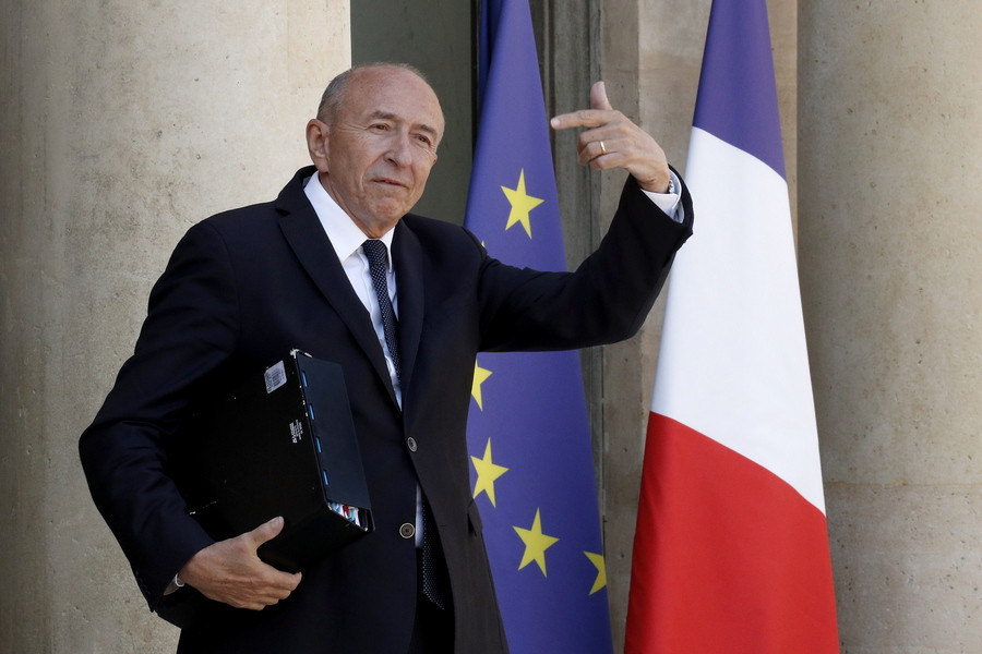Γαλλία: Δεκτή η παραίτηση του υπουργού Εσωτερικών από τον Μακρόν