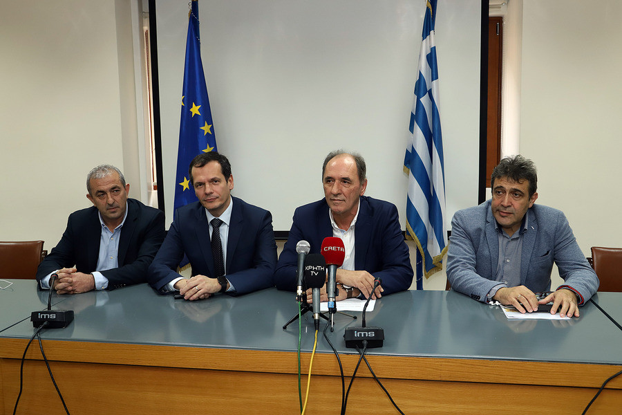 Σταθάκης: Η διπλή διασύνδεση της Κρήτης θα λύσει οριστικά το ενεργειακό πρόβλημα