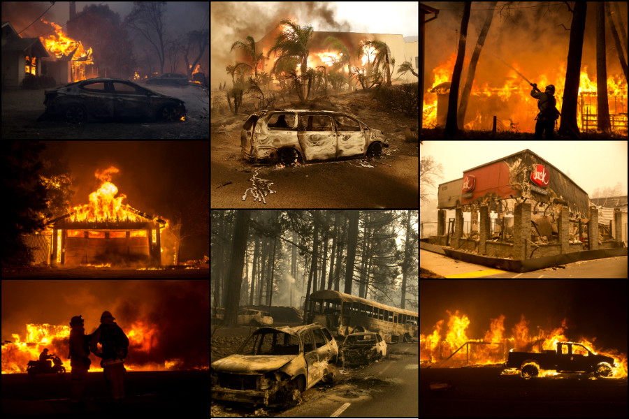Αυξάνονται οι νεκροί από τις πυρκαγιές στην Καλιφόρνια [Βίντεο]