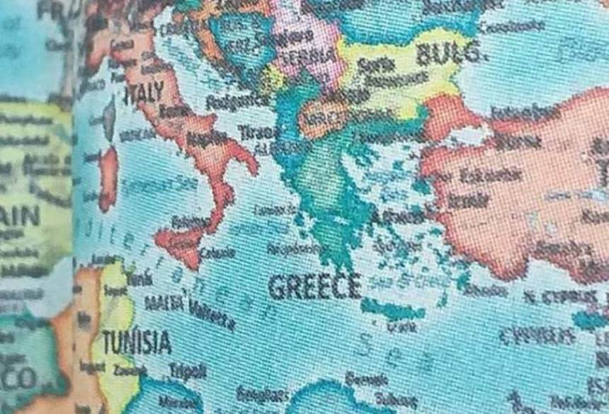 ΕΔΕ για ημερολόγιο της ΕΛΑΣ που περιέχει χάρτη με «Μακεδονία» και «Βόρεια Κύπρο»