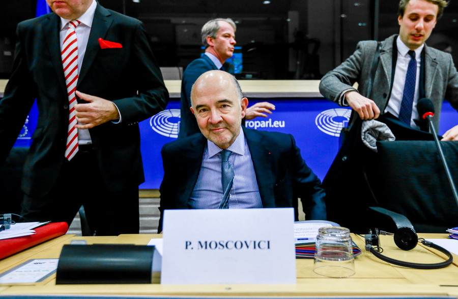 Μοσκοβισί: Είμαι πεπεισμένος ότι το Eurogroup θα επικυρώσει τον ελληνικό προϋπολογισμό