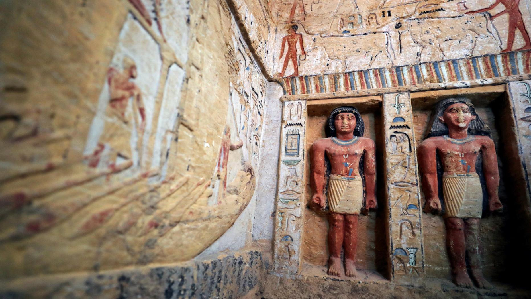 Ανακαλύφθηκε στην Αίγυπτο τάφος 4.400 χρόνων [Φωτογραφίες]