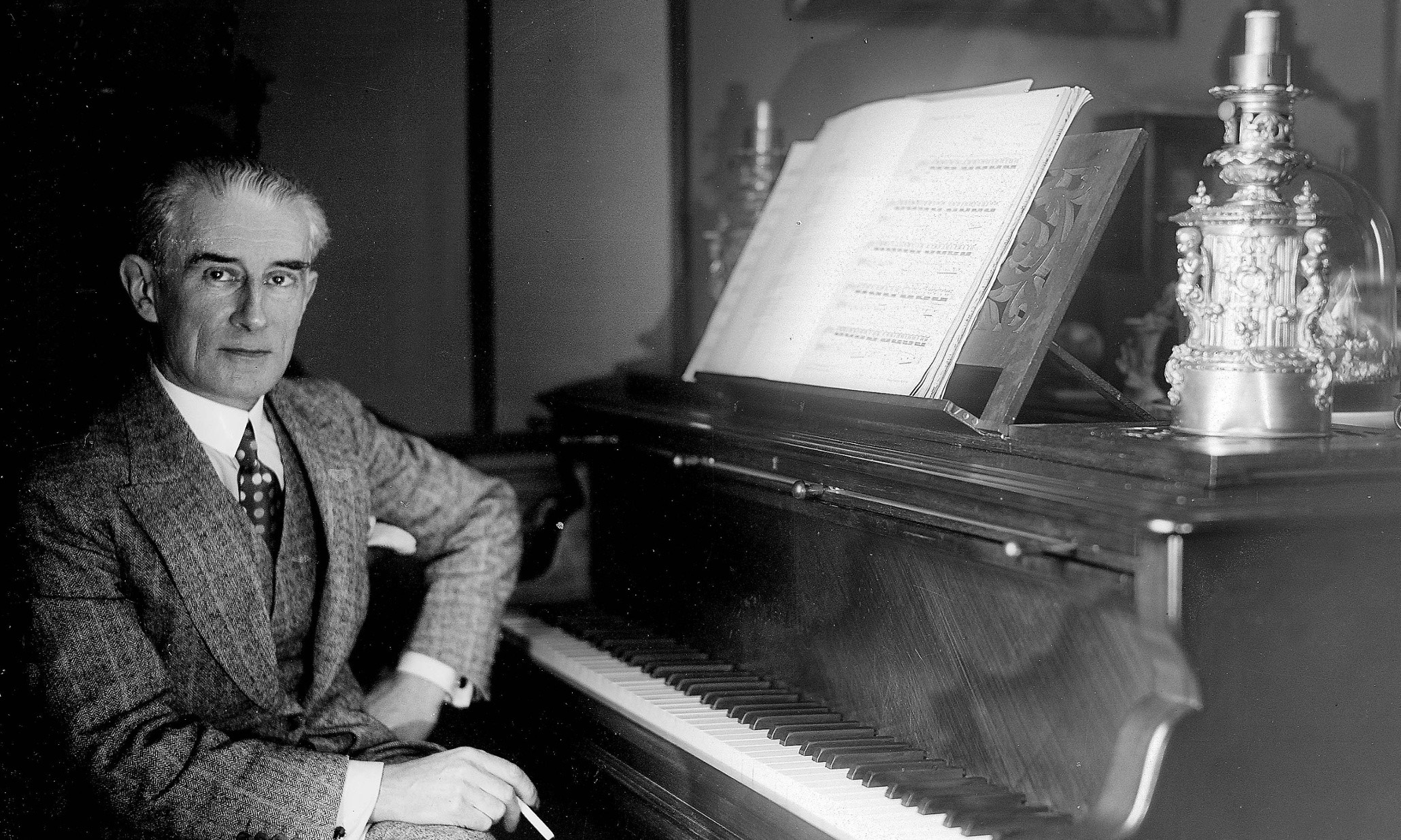 Στο πιάνο με τον Maurice Ravel