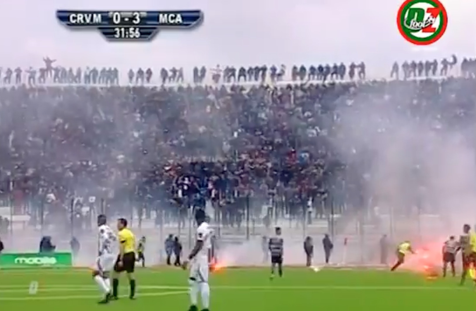 Αλγερία: Άγρια επεισόδια με 14 τραυματίες σε ποδοσφαιρικό αγώνα [Βίντεο]