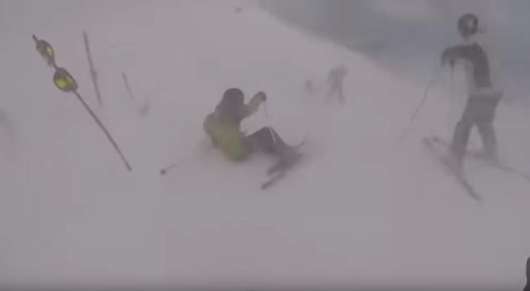 Πόσο επικίνδυνο είναι το σκι μέσα σε χιονοθύελλα [ΒΙΝΤΕΟ]
