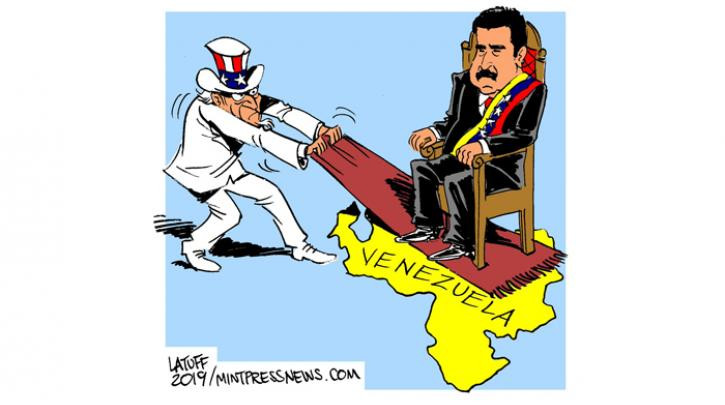 Το σκίτσο του Λατούφ για την Βενεζουέλα