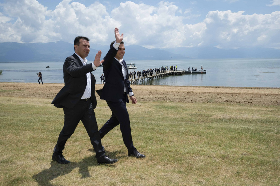 Σοσιαλδημοκράτες, Πράσινοι και Αριστερά προτείνουν Τσίπρα και Ζάεφ για το Νόμπελ Ειρήνης