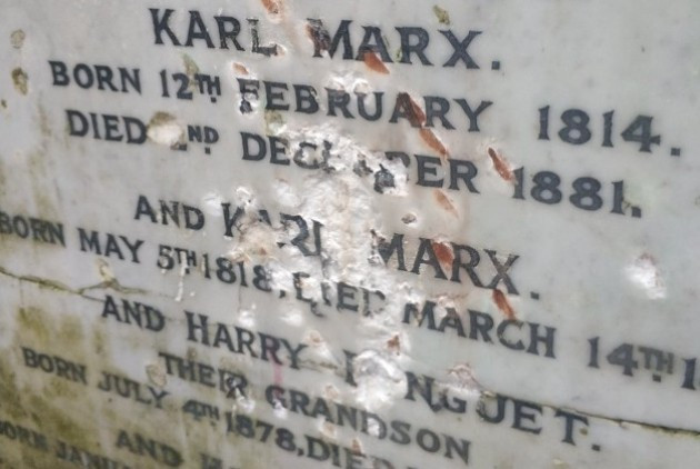 Στο στόχαστρο βανδάλων ο τάφος του Καρλ Μάρξ στο Λονδίνο