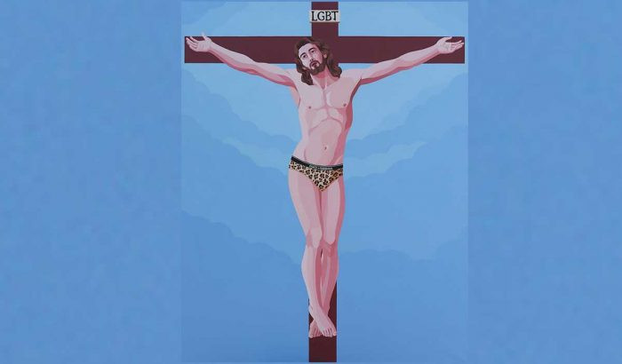 Το Facebook «μπλόκαρε» πίνακα με τον «Χριστό ομοφυλόφιλο»