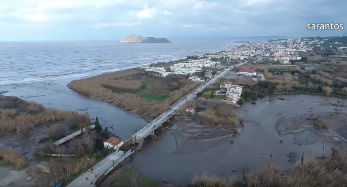 Κρήτη: Οι καταστροφές που άφησε πίσω της η «Ωκεανίς» από ψηλά… [Βίντεο]