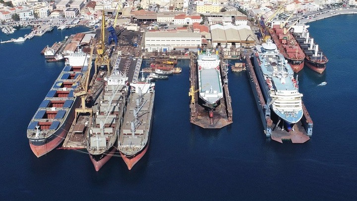 Νεώριο Σύρου: Η ναυπηγεπισκευαστική ζώνη γίνεται ξανά σημείο αναφοράς