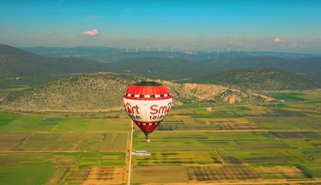 Η τυχαία συνάντηση ενός drone με ένα αερόστατο [Βίντεο]