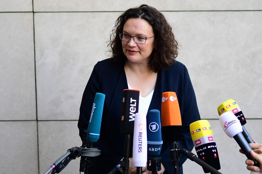 Γερμανία: Παραιτήθηκε και επισήμως η Νάλες από την αρχηγία του SPD