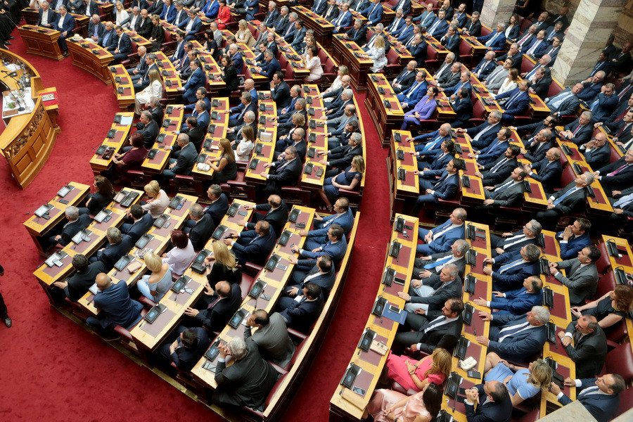 Ο Κωνσταντίνος Τασούλας εκλέγεται νέος πρόεδρος της Βουλής