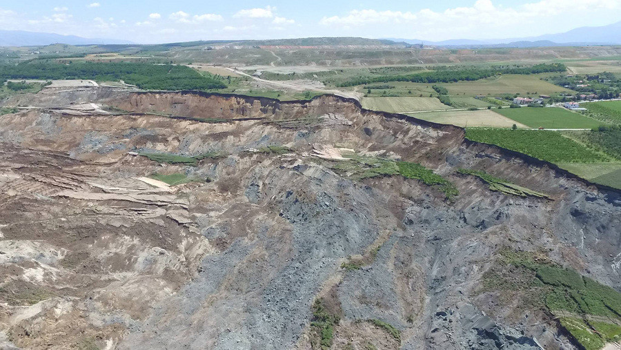 Κατολίσθηση σε ιδιωτικό ορυχείο λιγνίτη στην Κοζάνη – Δεν υπήρξαν τραυματιές