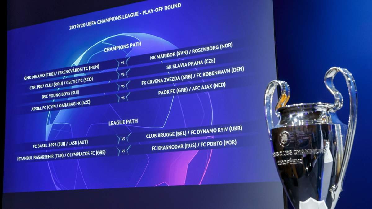 Οι 32 ομάδες του Champions League και τα γκρουπ δυναμικότητας