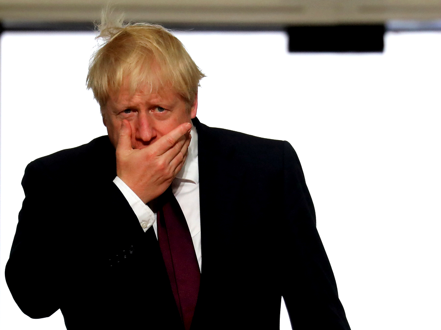 Boris has fallen