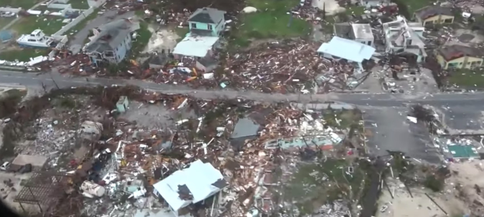 Μπαχάμες: Το ισοπεδωτικό πέρασμα του τυφώνα Ντόριαν, από ψηλά [Βίντεο]