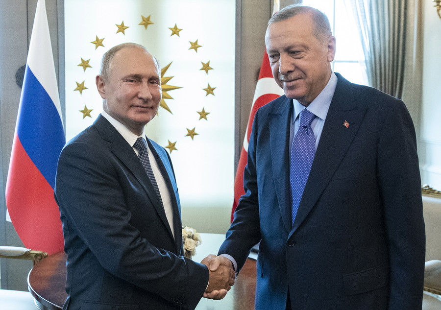 Συνάντηση Πούτιν, Ερντογάν, Ροχανί για Συρία