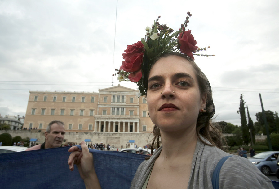 Τα παλιόπαιδα που διαδήλωσαν στους δρόμους της Αθήνας για το κλίμα