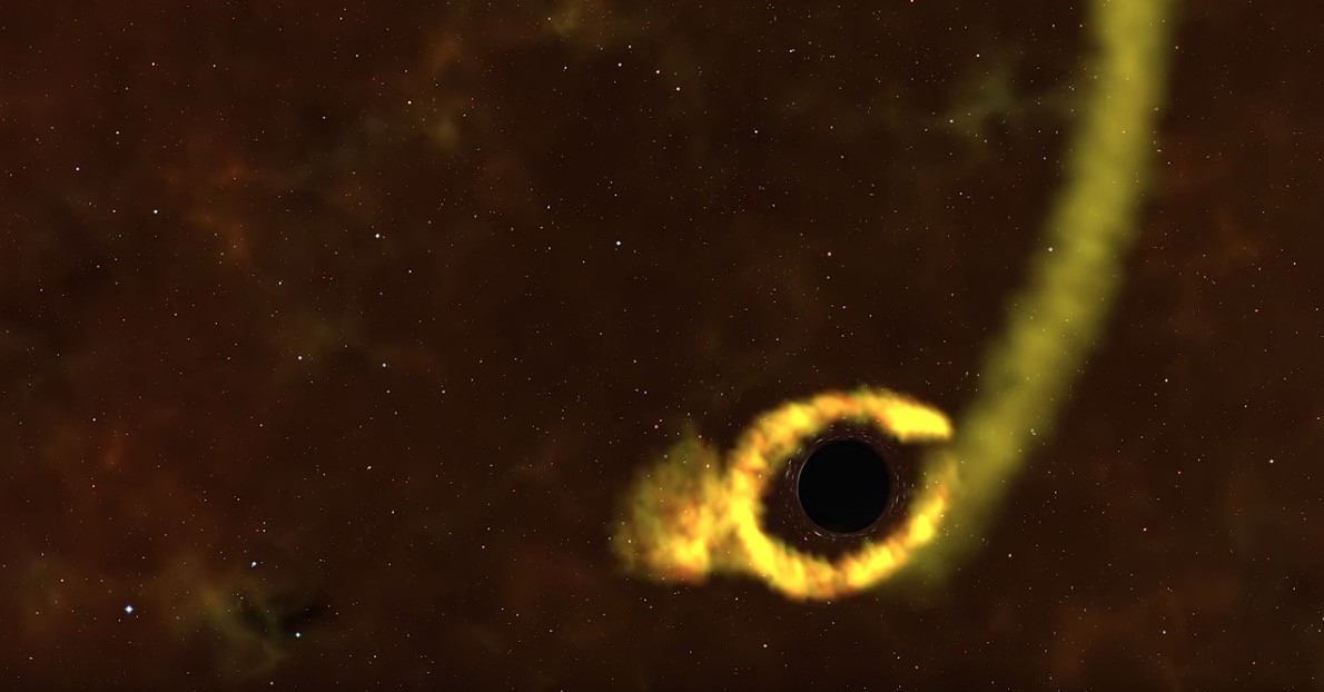 Δορυφόρος της NASA καταγράφει για πρώτη φορά πως μια μαύρη τρύπα καταστρέφει αστέρι