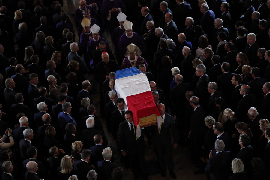 Παρουσία πλήθους ηγετών κρατών η κηδεία Σιράκ