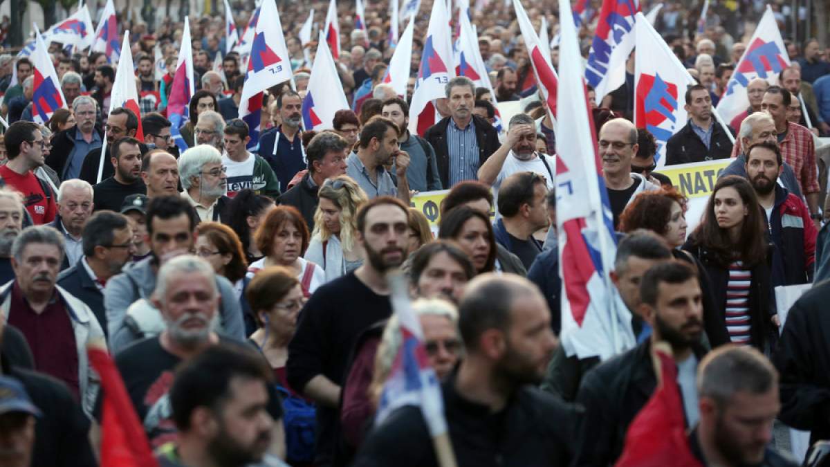 Παρέμβαση του ΠΑΜΕ και ένταση σε συμβολαιογραφείο για πλειστηριασμό πρώτης κατοικίας [Βίντεο]