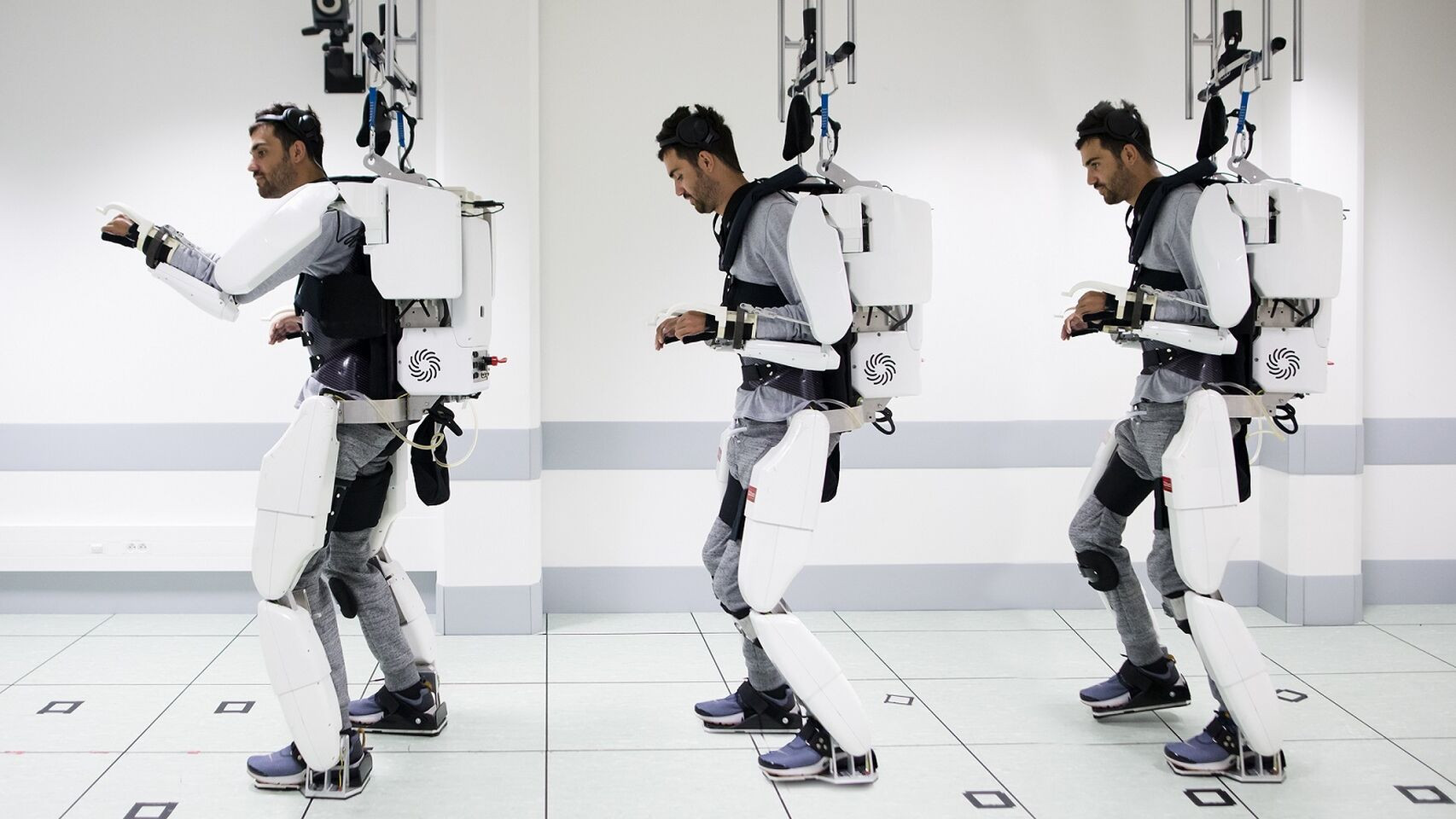 Παράλυτος άνδρας περπατά ξανά με τη βοήθεια ρομποτικού εξωσκελετού [ΒΙΝΤΕΟ]