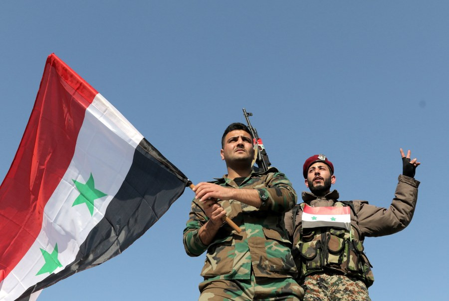 Στη μάχη και ο συριακός στρατός